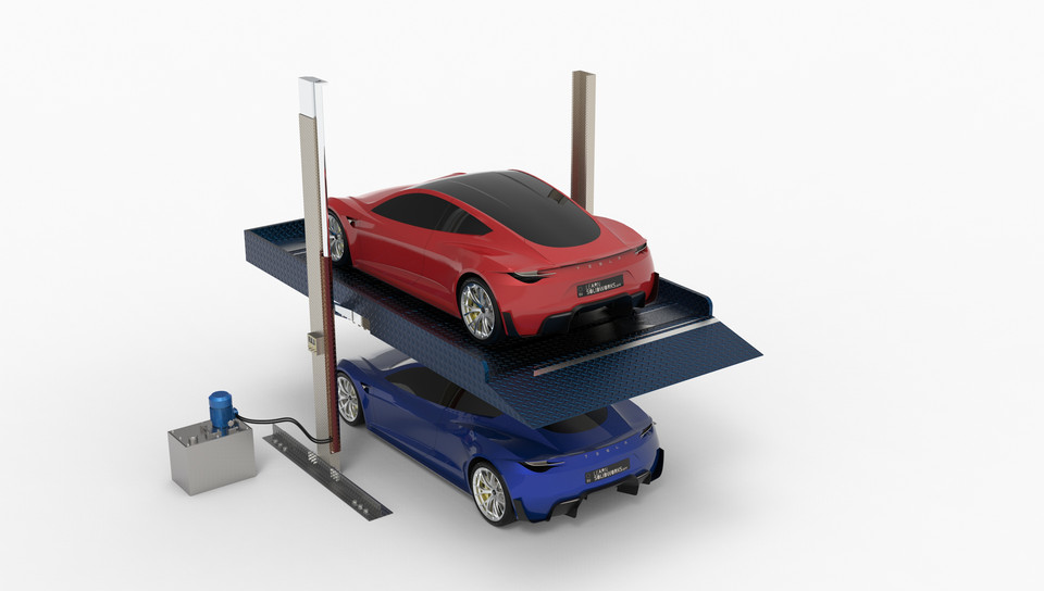 Hydraulic Car Lift-Spaceplus